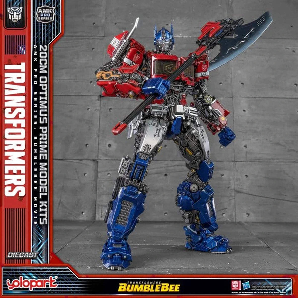 Transformers: Bumblebee Plastic Model Kit AMK PRO Series Optimus Prime 20 cm - Image 4