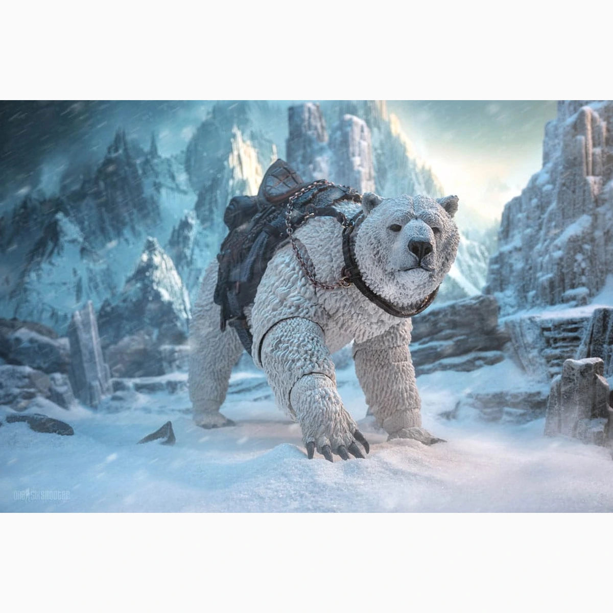 Mythic Legions Horror of Einsamall figurine Isbjorn Polar Bear Mount - Image 5