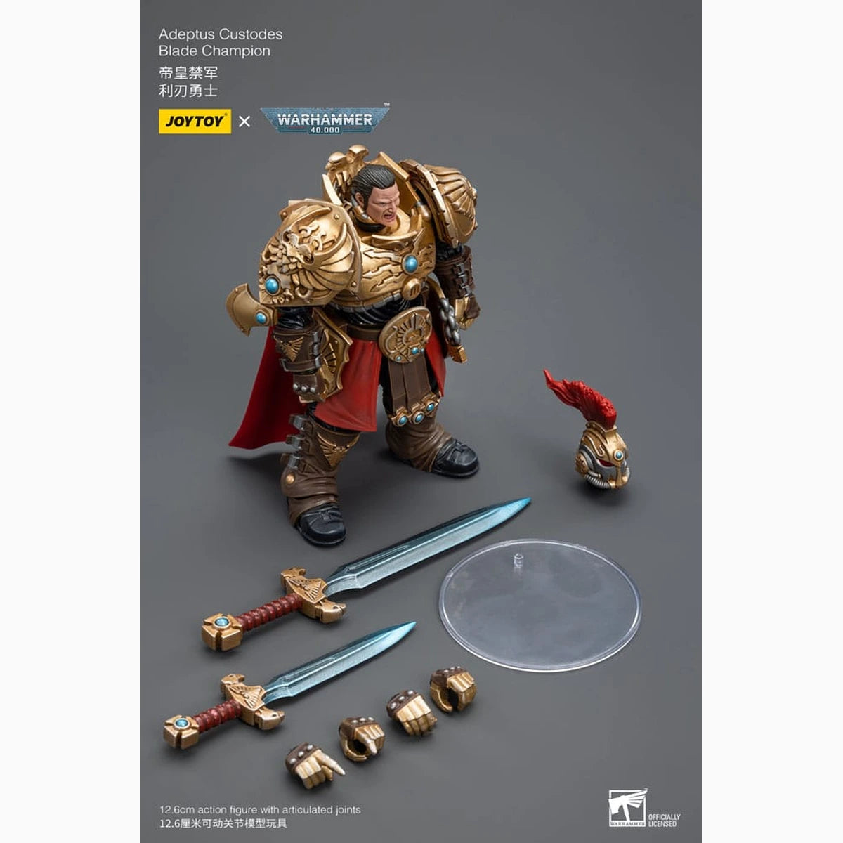 Warhammer 40k figurine 1/18 Adeptus Custodes Blade Champion 12 cm - Image 3