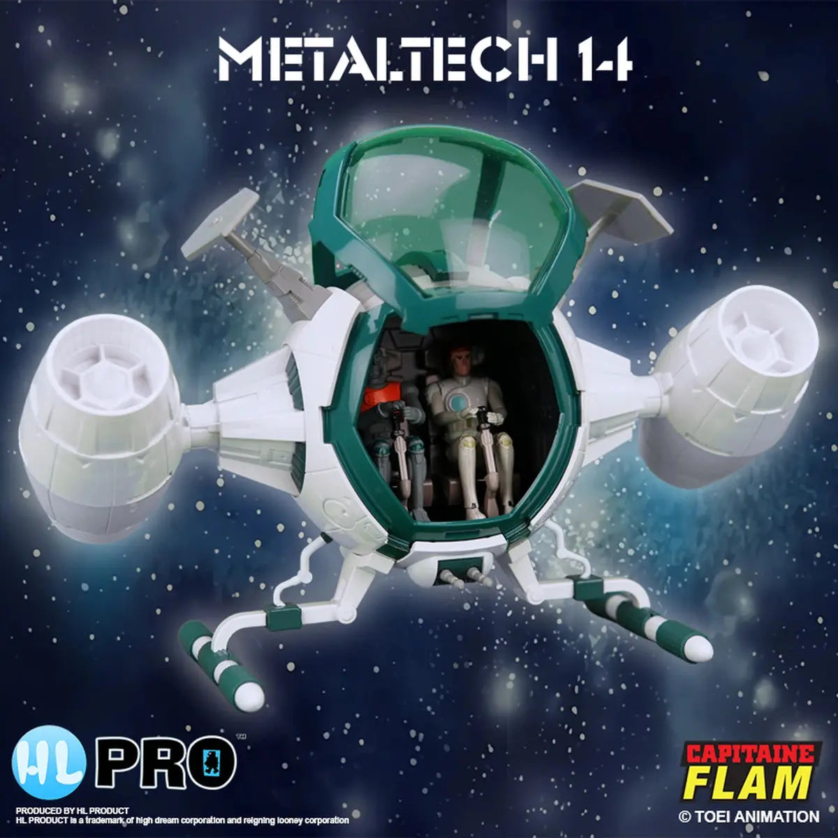 Captaine Flam Metaltech 14 Cosmoliner Cosmolem Box FR - Image 1