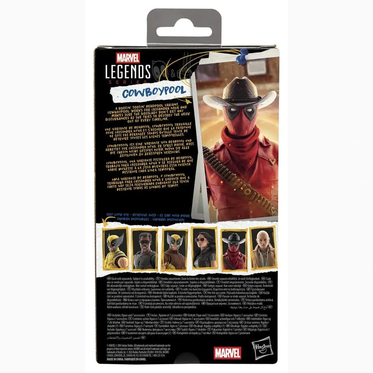 Deadpool & Wolverine Marvel Legends figurine Cowboypool 15 cm - Image 4