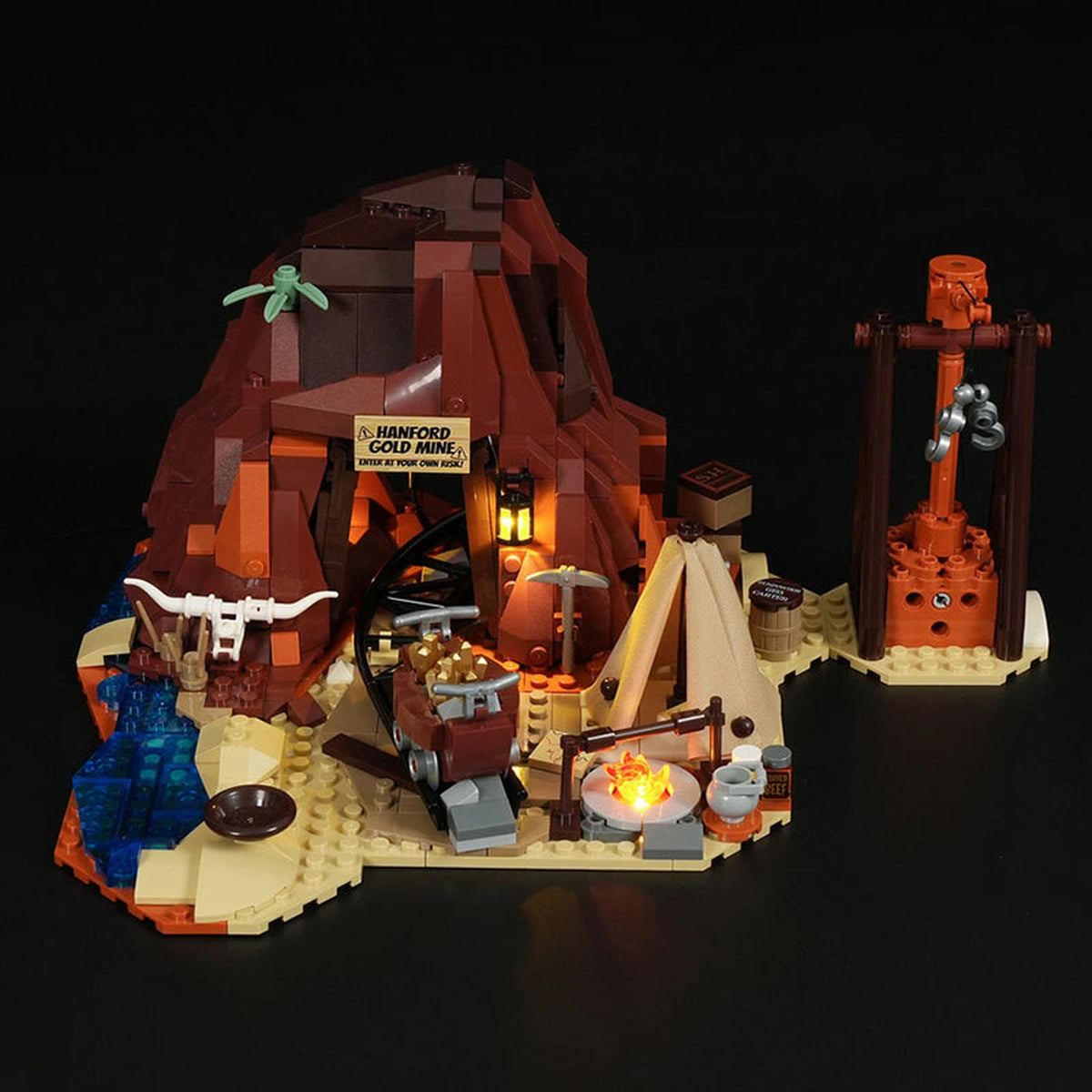Lumibricks The Old West 14009 Old West Gold Mine - Image 2