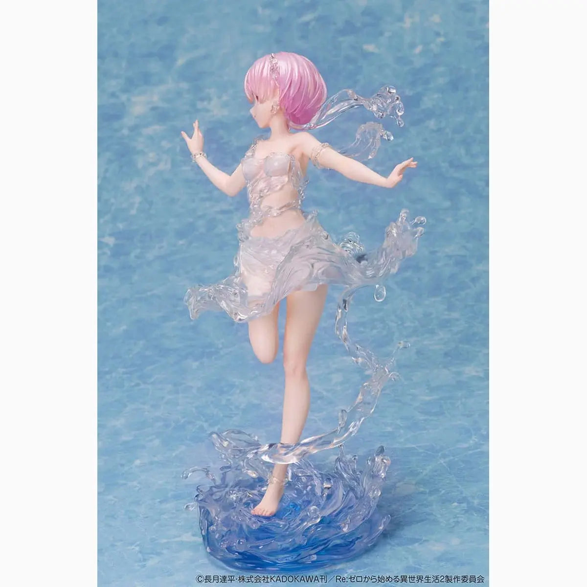 Re:Zero Starting Life in Another World statuette PVC 1/7 Ram Aqua Dress 23 cm - Image 7