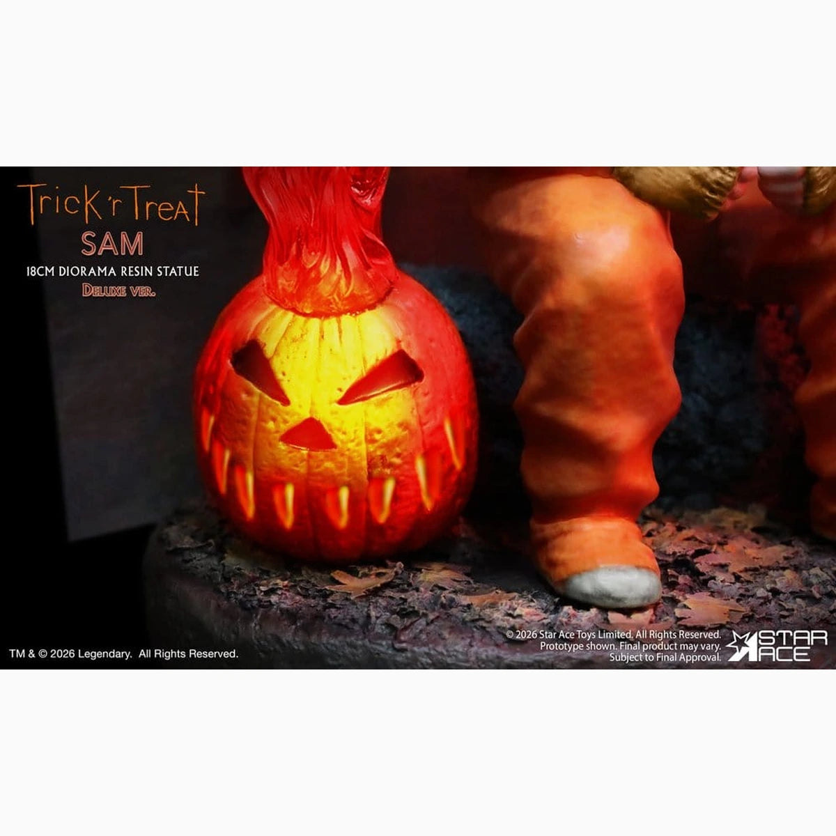 Trick R Treat Diorama Resin Statue Sam DX 18 cm - Image 5