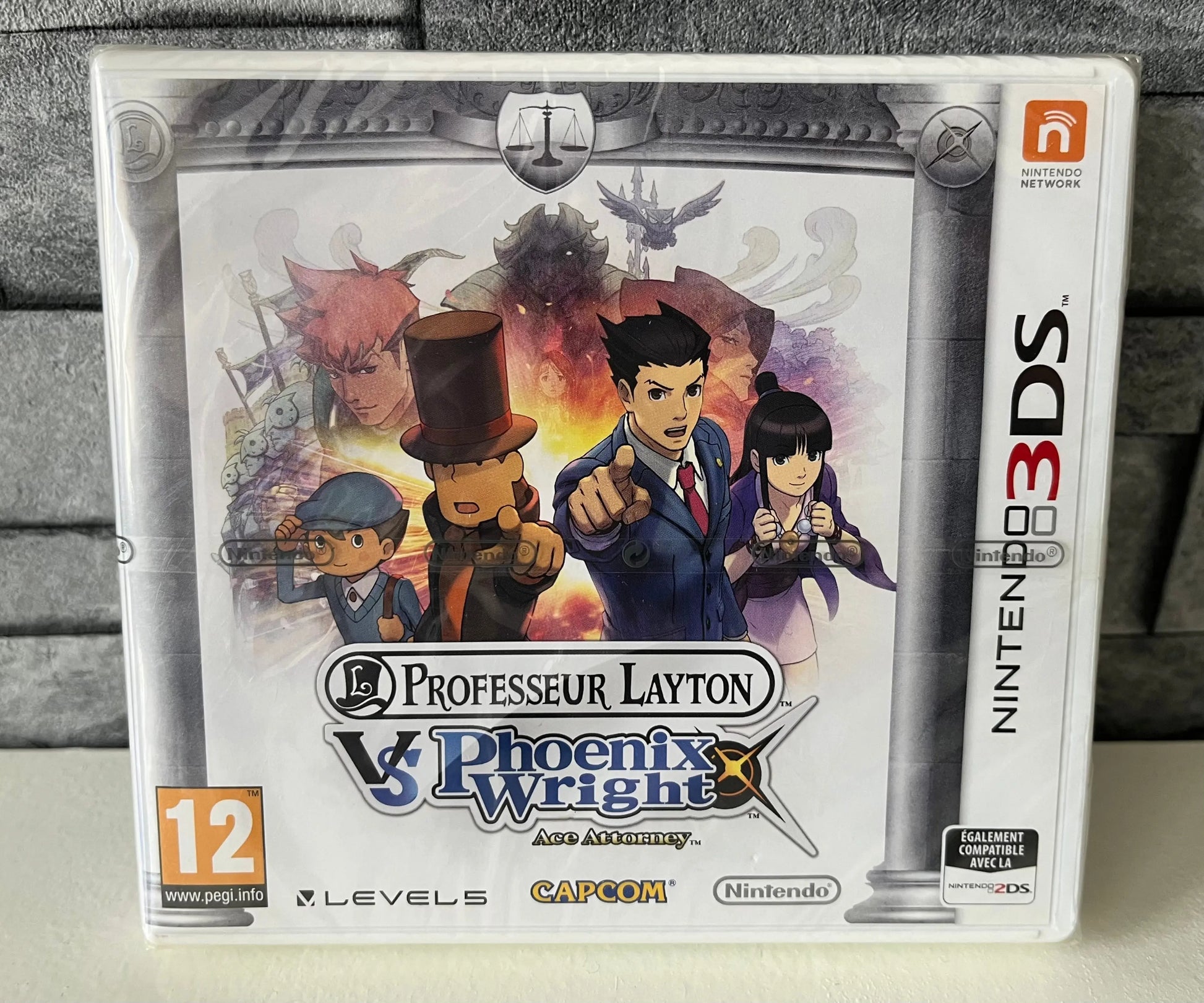 Professeur Layton Vs Phœnix Wright : Ace Attorney 3ds Rue Du Rétro