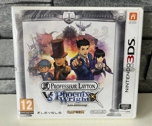 Professeur Layton Vs Phœnix Wright : Ace Attorney 3ds Rue Du Rétro