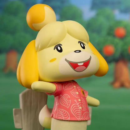 Animal Crossing Statue New Horizons Isabelle Aleszieubleu, 21,5cm - RUE DU RETRO