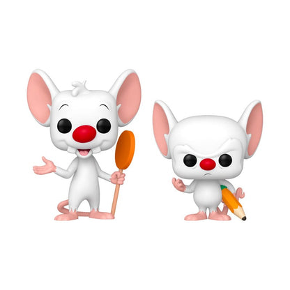Animaniacs Minus et Cortex pack 2 POP! Television Vinyl figurines Pinky & The Brain 9 cm Funko