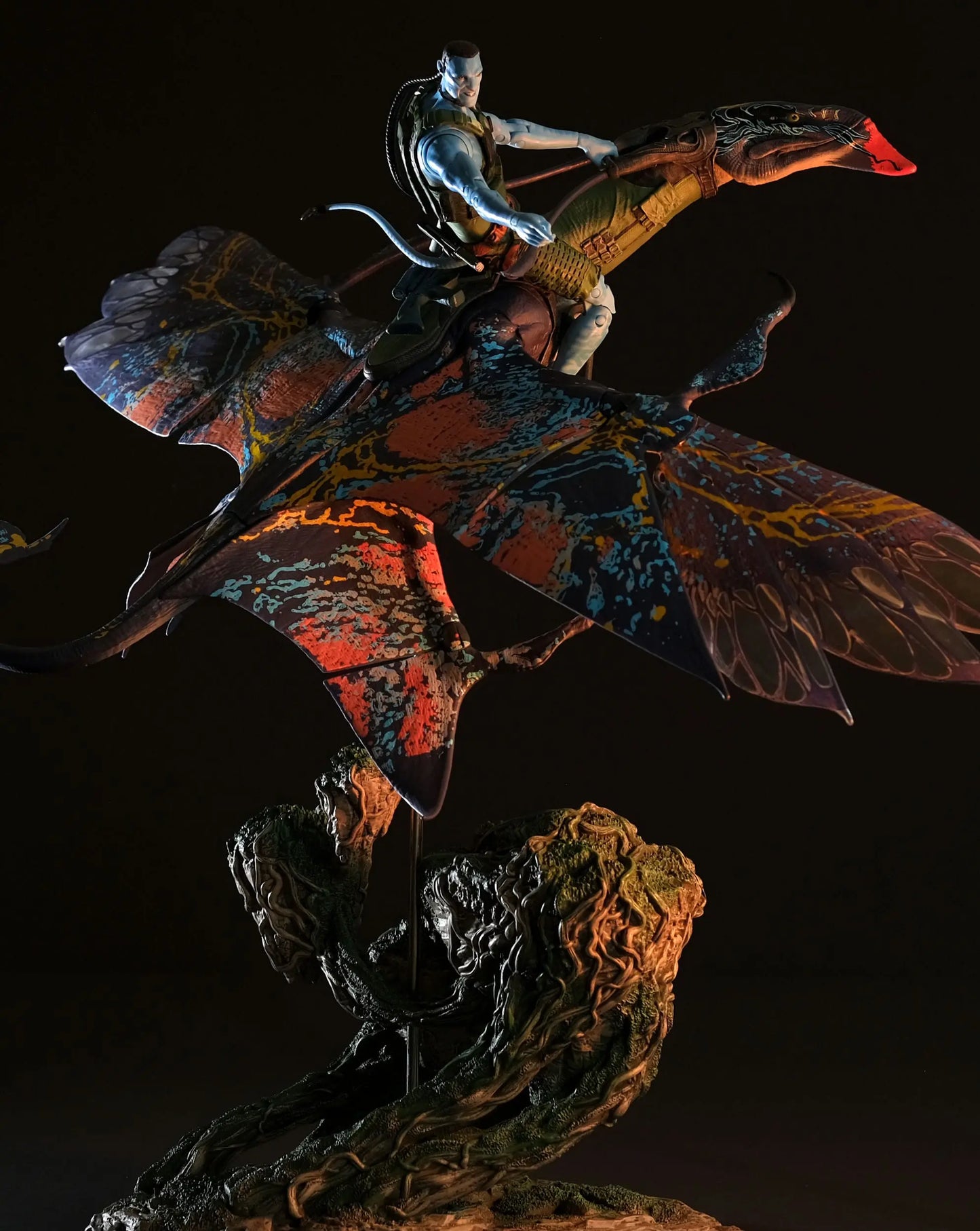 Avatar Recom Quaritch & RDA Banshee La Voie de l'eau figurine  (Gold Label) - Rue Du Retro