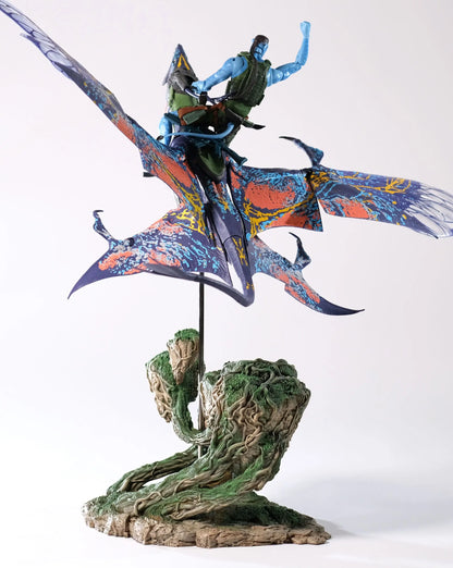 Avatar Recom Quaritch & RDA Banshee La Voie de l'eau figurine  (Gold Label) - Rue Du Retro