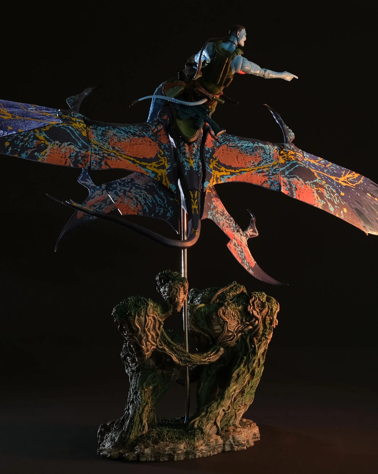 Avatar Recom Quaritch & RDA Banshee La Voie de l'eau figurine  (Gold Label) - Rue Du Retro
