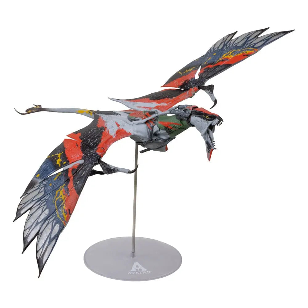Avatar: Fire and Ash figurine Quaritch's new Banshee McFarlane Toys