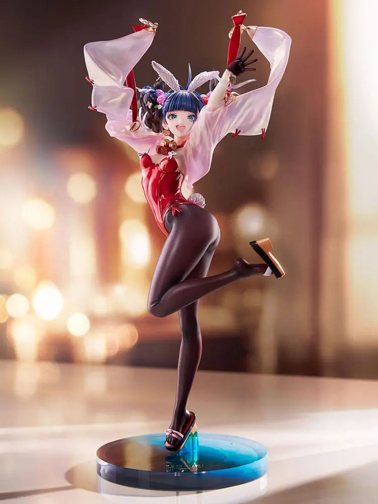 Azur Lane Katsuragi statuette PVC 1/4 Night Illuminating Festival 47cm Mimeyoi