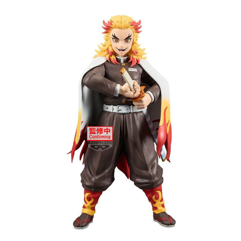Demon Slayer  Kyojuro Rengoku Kimetsu No Yaiba Grandista 24cm W129 Banpresto