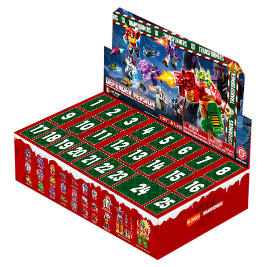 Transformers Blokees Defender Version 2026 Christmas Advent Calendar BLOKEES