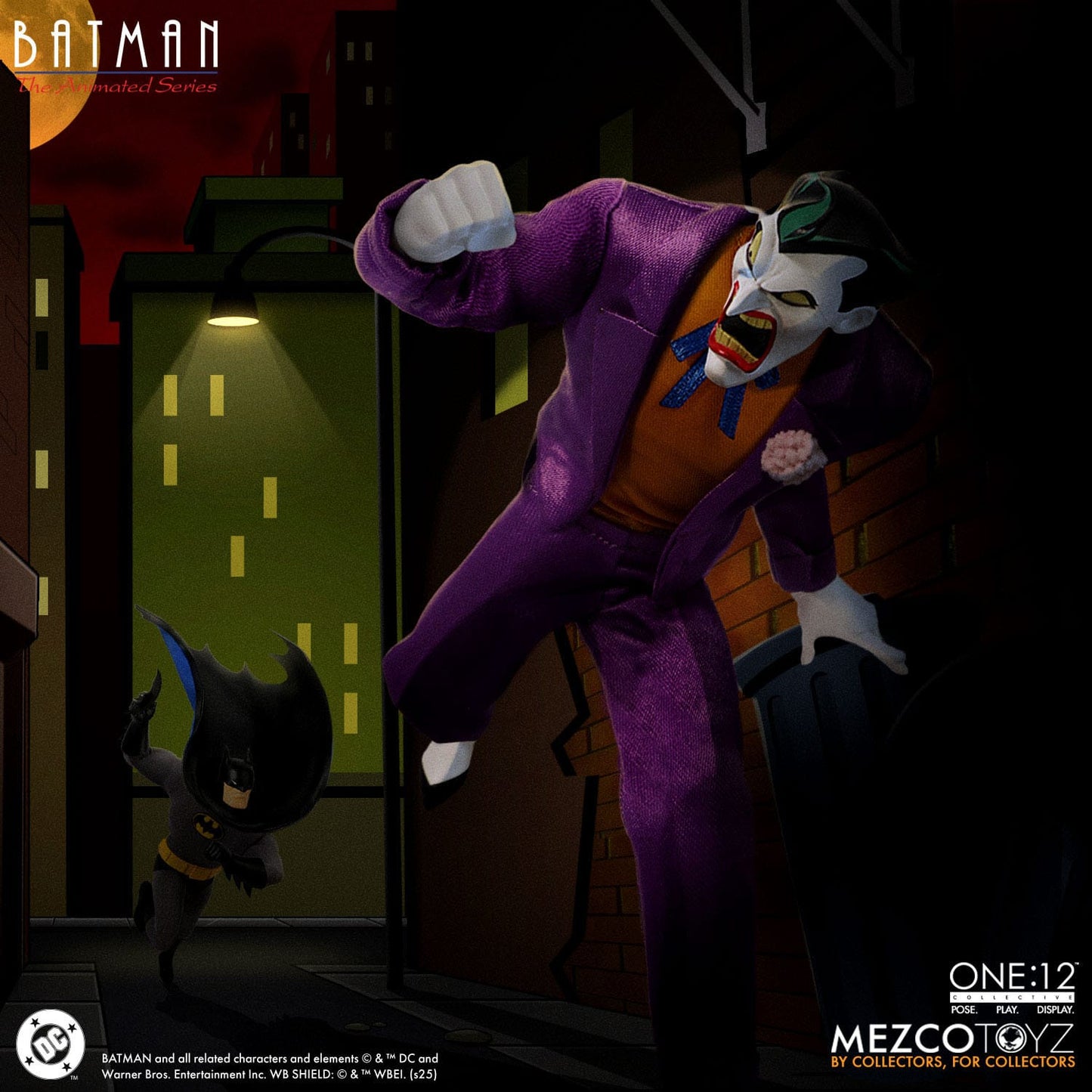 Batman Le Joker The Animated Series figurine 17 cm - Rue Du Retro
