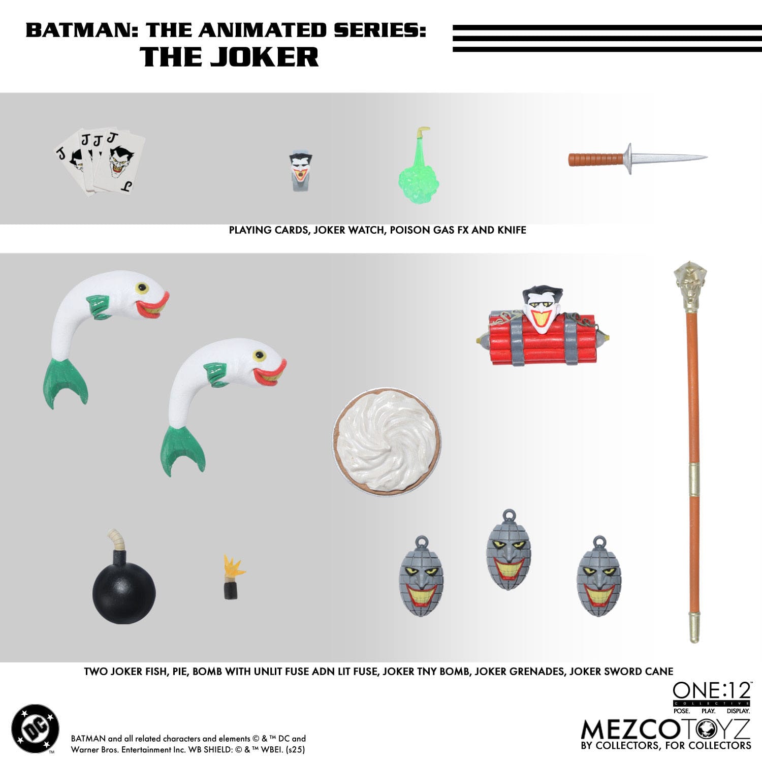 Batman Le Joker The Animated Series figurine 17 cm - Rue Du Retro