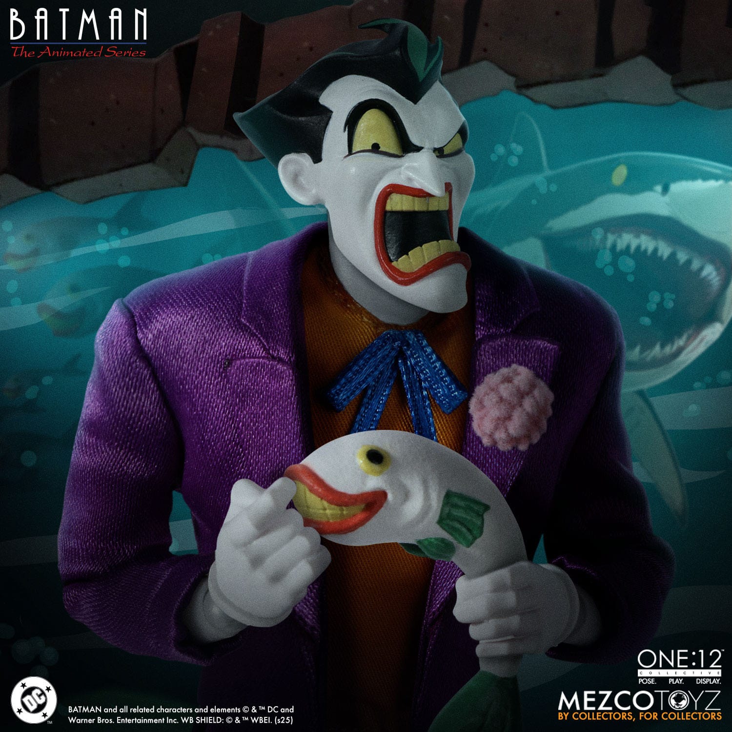 Batman Le Joker The Animated Series figurine 17 cm - Rue Du Retro