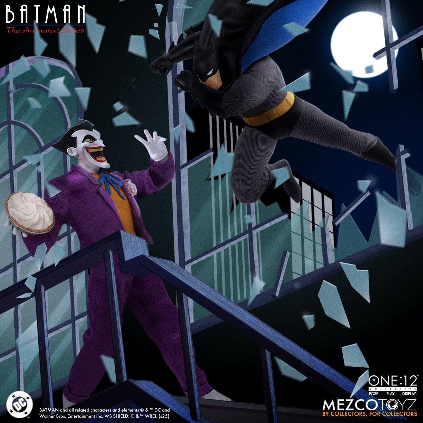 Batman Le Joker The Animated Series figurine 17 cm - Rue Du Retro