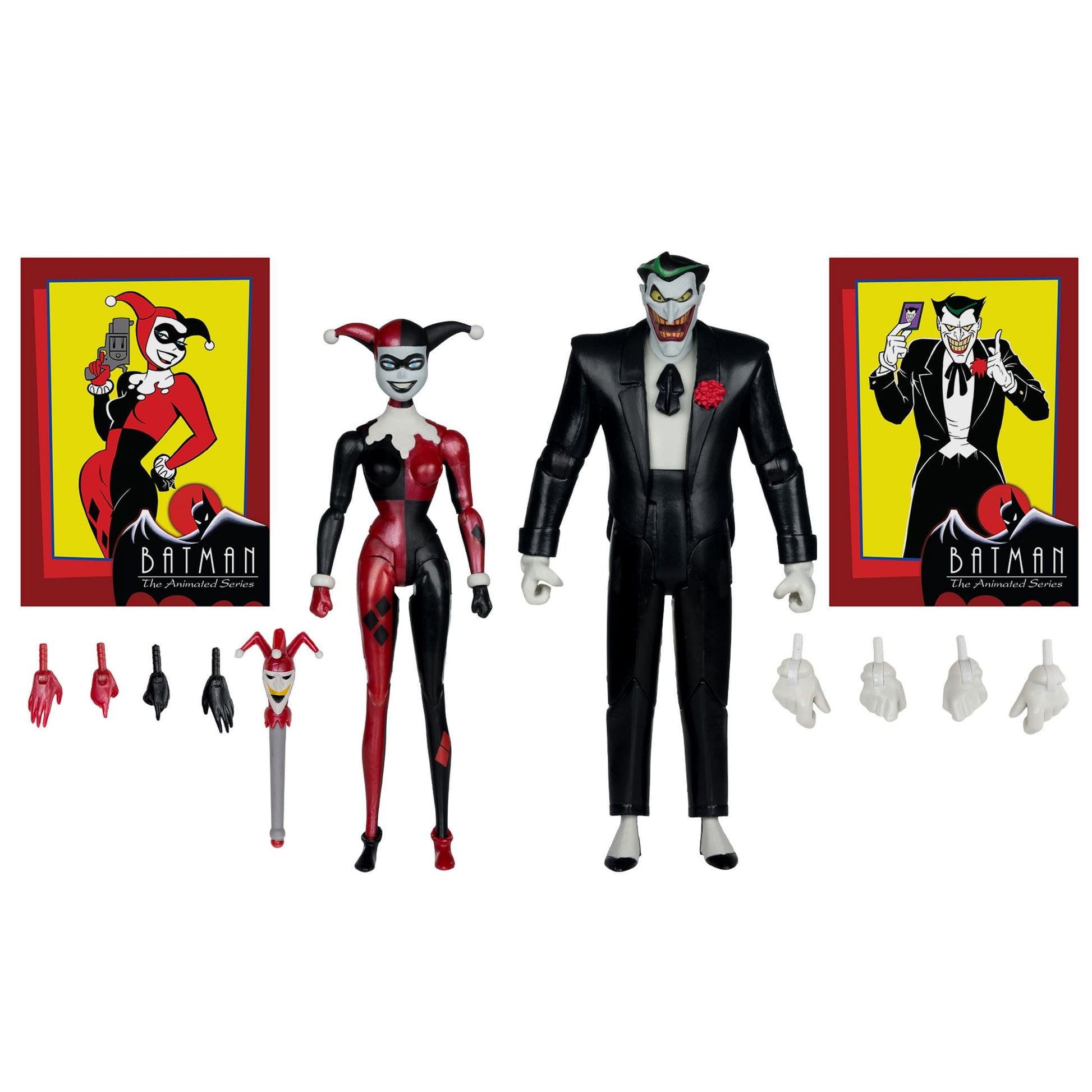 Batman The Animated Series Harley Quinn Le Joker DC Direct figurines Harley Quinn Le Joker (Mad Love) (Gold Label) 18cm McFarlane Toys