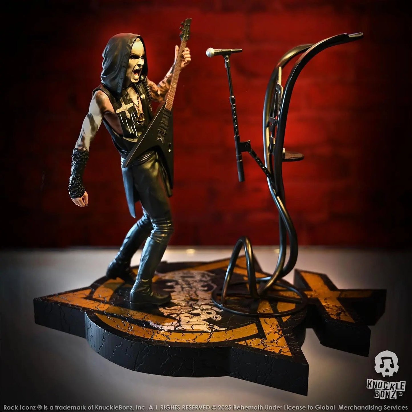 Behemoth statuette Rock Iconz Nergal 22cm Knucklebonz