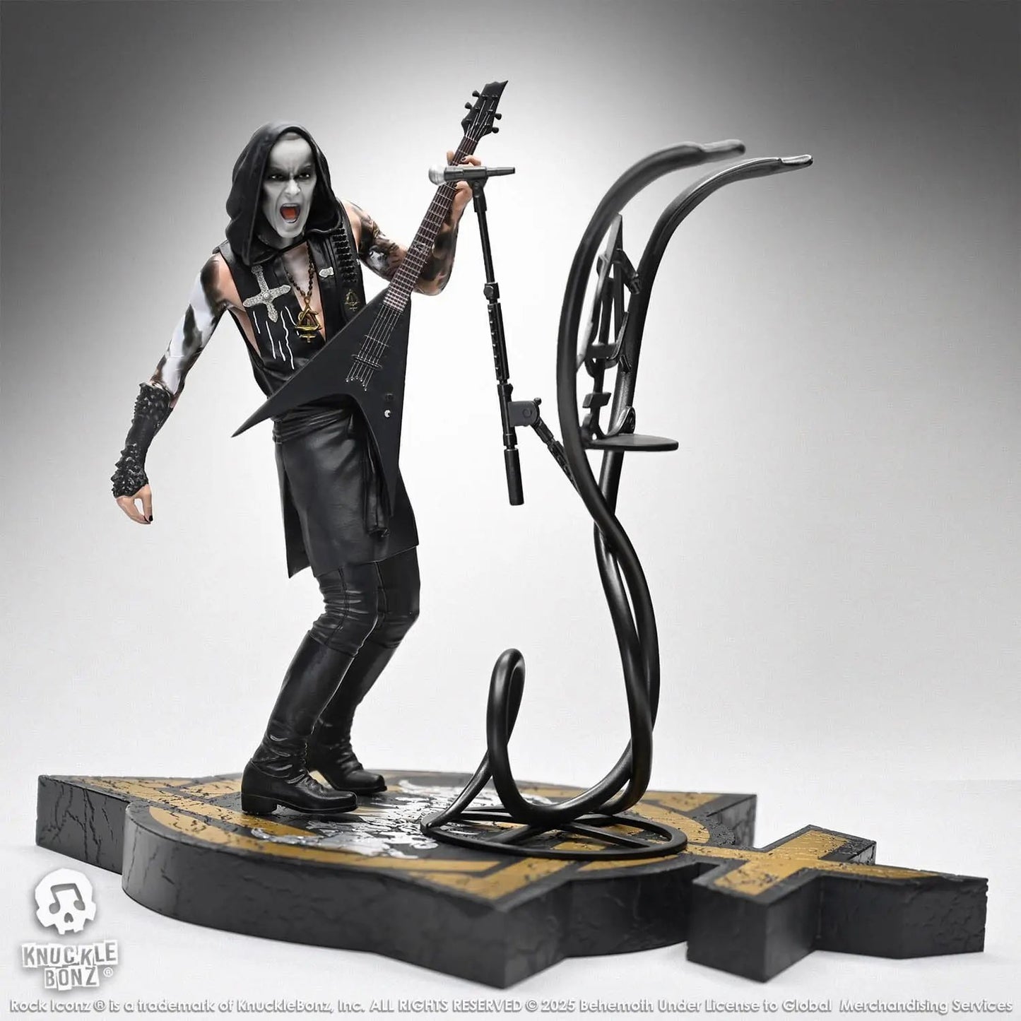 Behemoth statuette Rock Iconz Nergal 22cm Knucklebonz