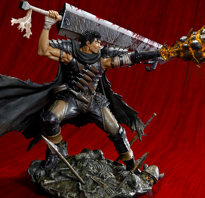 Berserk Guts Black Swordsman statuette PVC 1/7 Guts Black Swordsman Ver 26cm Medicos Entertainment
