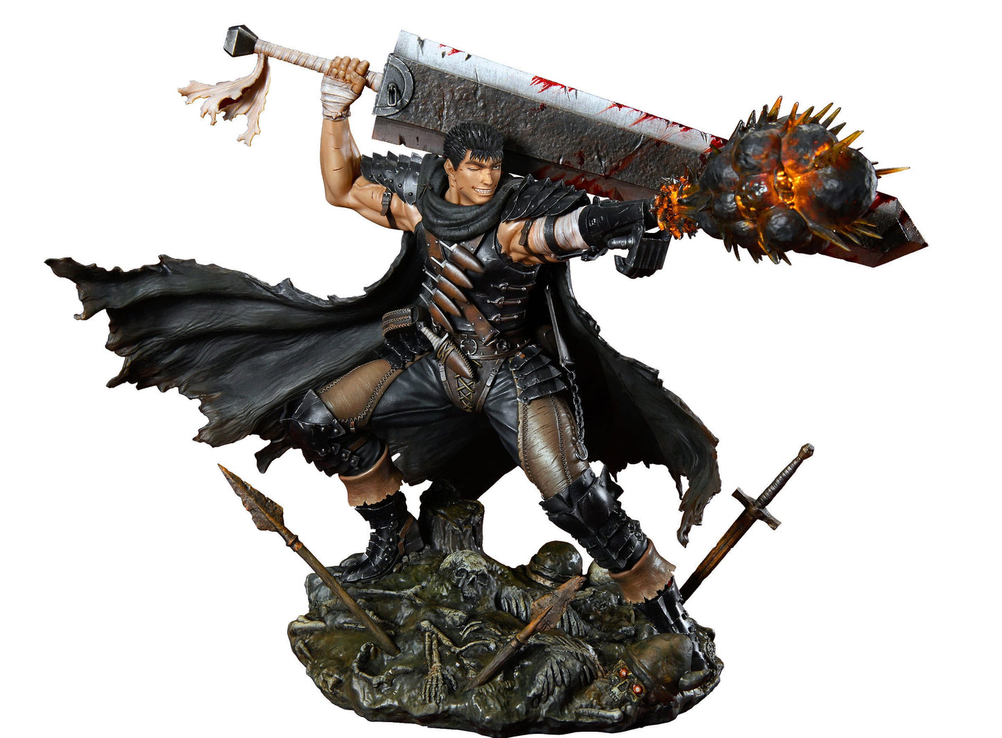 Berserk Guts Black Swordsman statuette PVC 1/7 Guts Black Swordsman Ver 26cm Medicos Entertainment