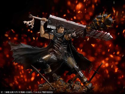 Berserk Guts Black Swordsman statuette PVC 1/7 Guts Black Swordsman Ver 26cm Medicos Entertainment