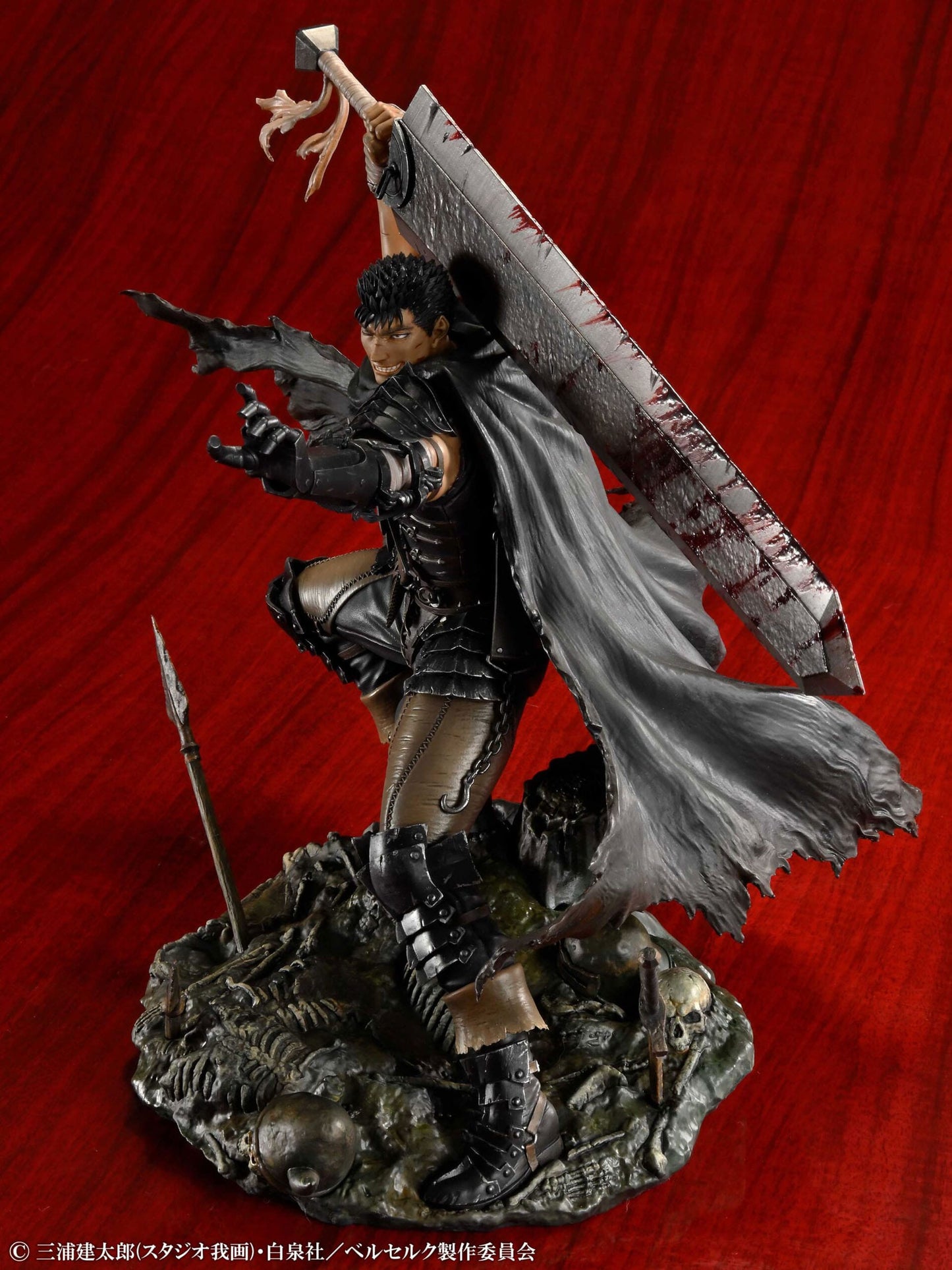 Berserk Guts Black Swordsman statuette PVC 1/7 Guts Black Swordsman Ver 26cm Medicos Entertainment