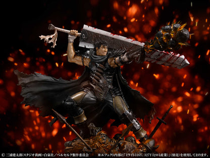 Berserk Guts Black Swordsman statuette PVC 1/7 Guts Black Swordsman Ver 26cm Medicos Entertainment