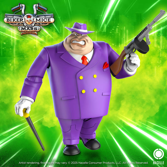 Biker Mice From Mars Les Motards de l'espace figurine Limburger 23 cm - Rue Du Retro