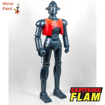 Capitaine Flam Crag Figurine Metallic Paint Exclu 25cm Boite FR HL Pro