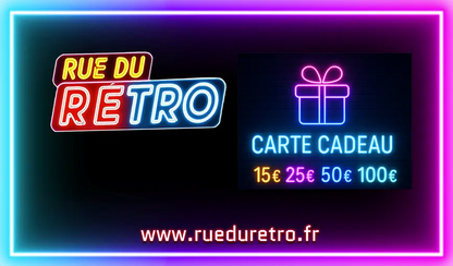 Carte-Cadeau Rue Du Rétro - Rue Du Retro