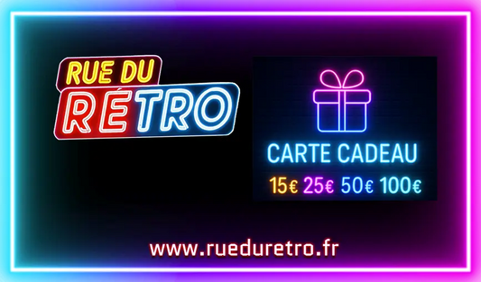 Carte-Cadeau Rue Du Rétro - Rue Du Retro