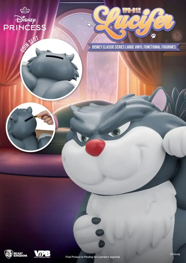 Cendrillon Lucifer Piggy Bank tirelire 33 cm Beast Kingdom Toys