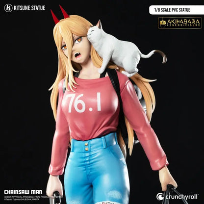 Figurine Chainsaw Man : Power 21cm Kitsune Statue Akihabara Legend Figure - Rue Du Retro
