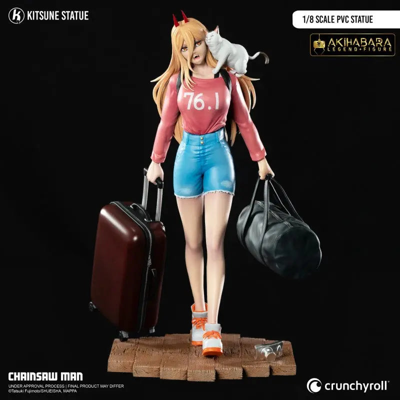 Figurine Chainsaw Man : Power 21cm Kitsune Statue Akihabara Legend Figure - Rue Du Retro