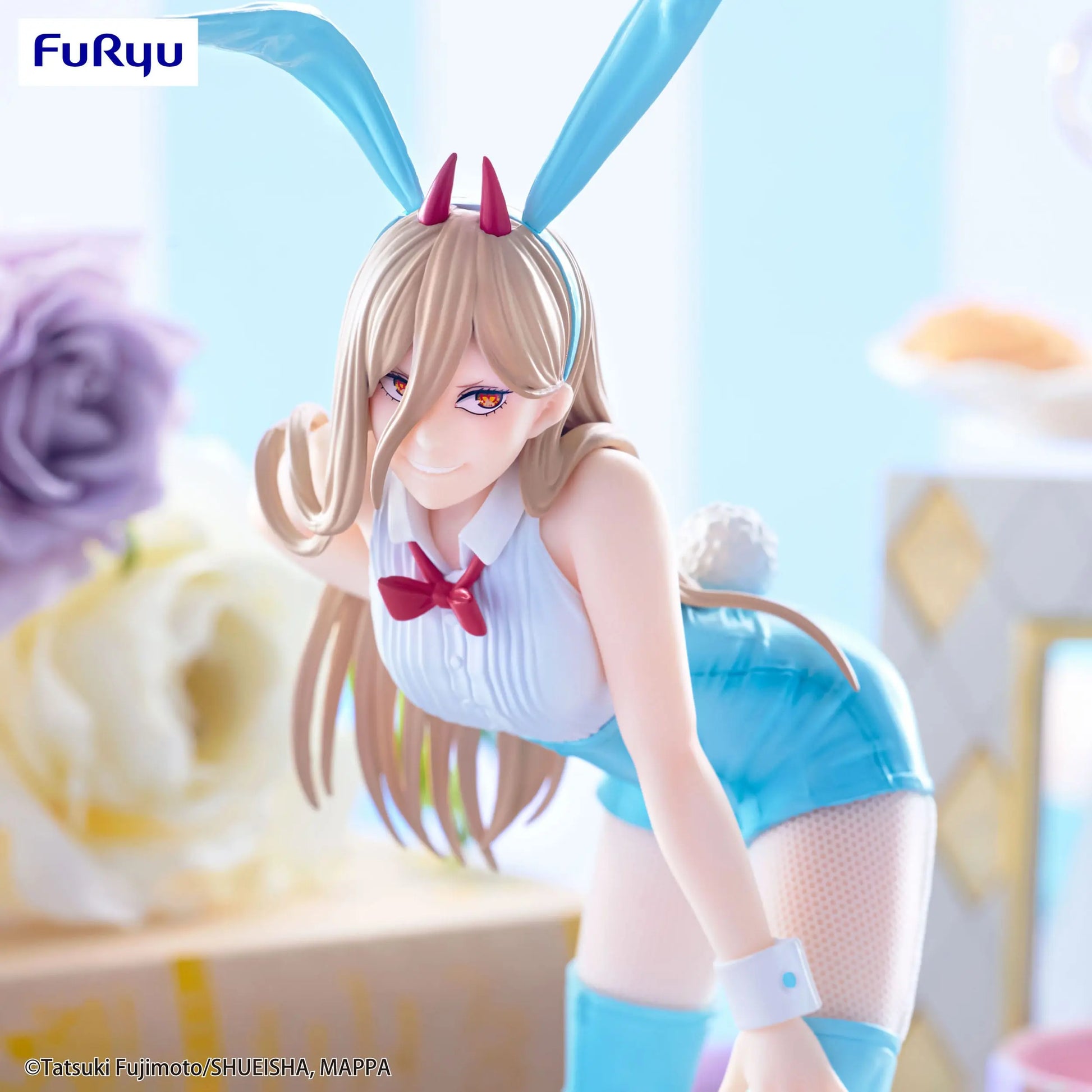 Chainsaw Man statuette PVC BiCute Bunnies Power Light Blue Color Ver. 30 cm - Rue Du Retro