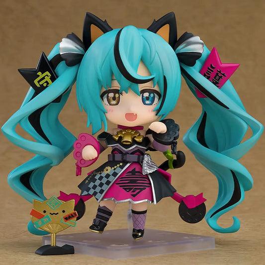Character Vocal Series 01 figurine Nendoroid Hatsune Miku: Black Maneki Miku Ver. 10 cm - Rue Du Retro