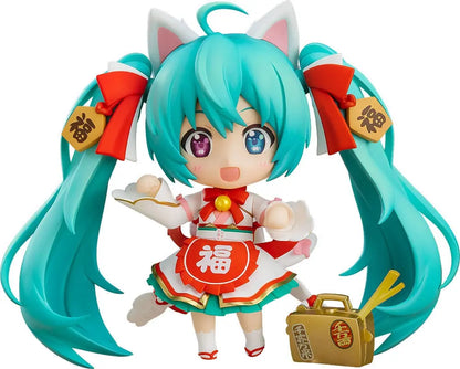 Character Vocal Series 01 figurine Nendoroid Hatsune Miku: Maneki Miku Ver. 10 cm - Rue Du Retro