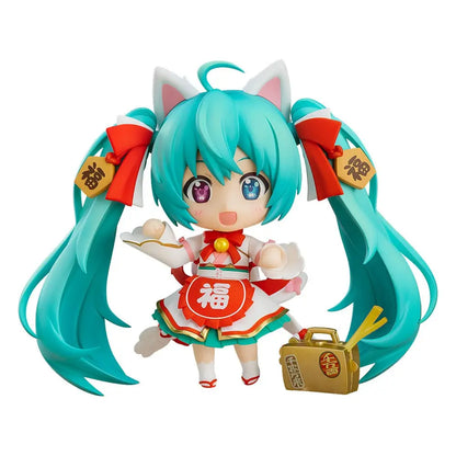 Character Vocal Series 01 figurine Nendoroid Hatsune Miku: Maneki Miku Ver. 10 cm - Rue Du Retro