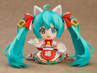 Character Vocal Series 01 figurine Nendoroid Hatsune Miku: Maneki Miku Ver. 10 cm - Rue Du Retro
