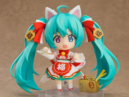 Character Vocal Series 01 figurine Nendoroid Hatsune Miku: Maneki Miku Ver. 10 cm - Rue Du Retro