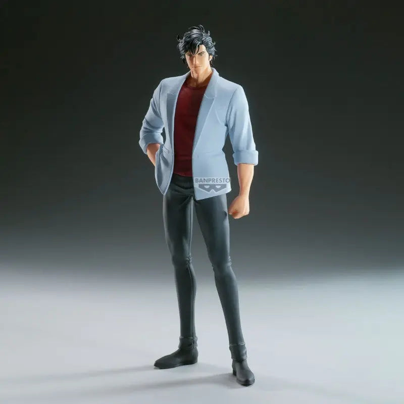 City Hunter Nicky Larson Figure Ryo Saeba 20cm W125 Banpresto