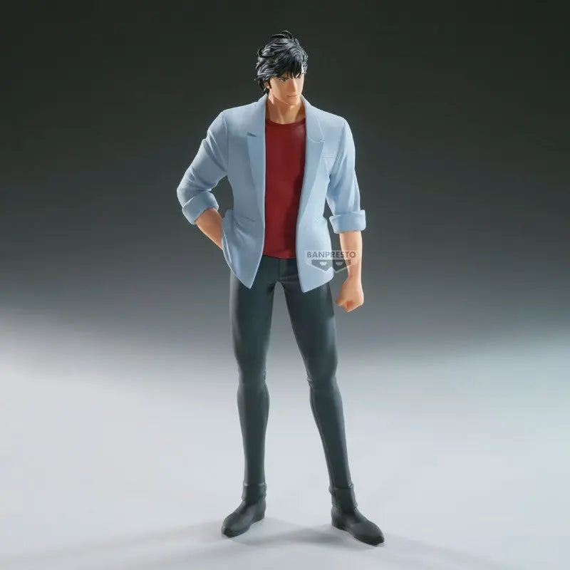 City Hunter Nicky Larson Figure Ryo Saeba 20cm W125 Banpresto