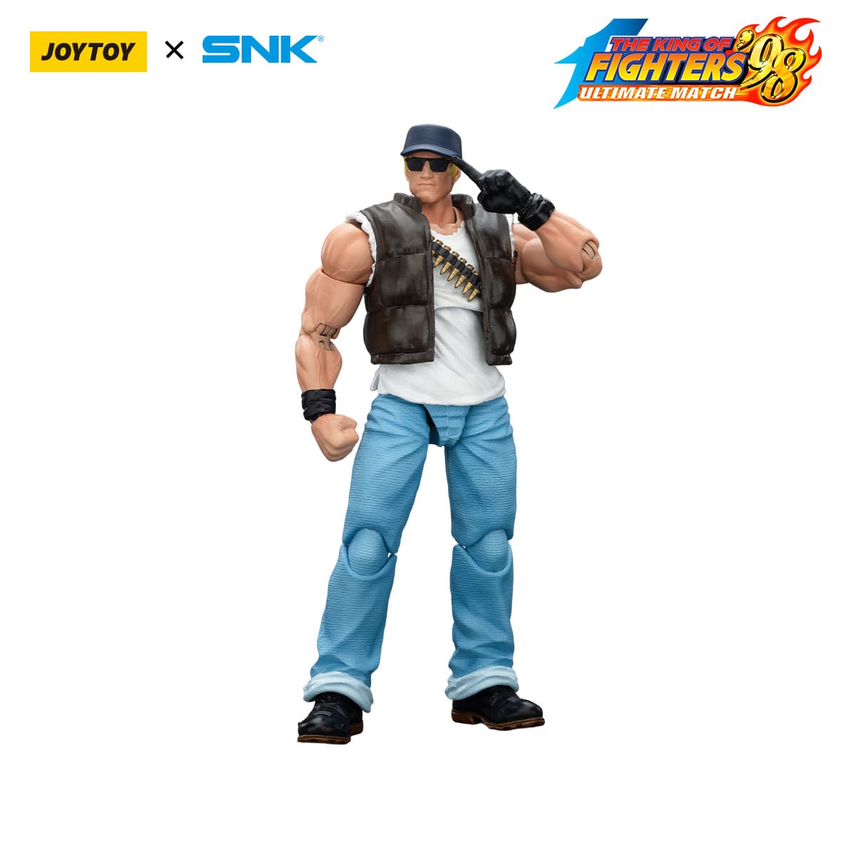 Clark Still King Of Fighters '98 figurine Hero Team 12 cm - Rue Du Retro
