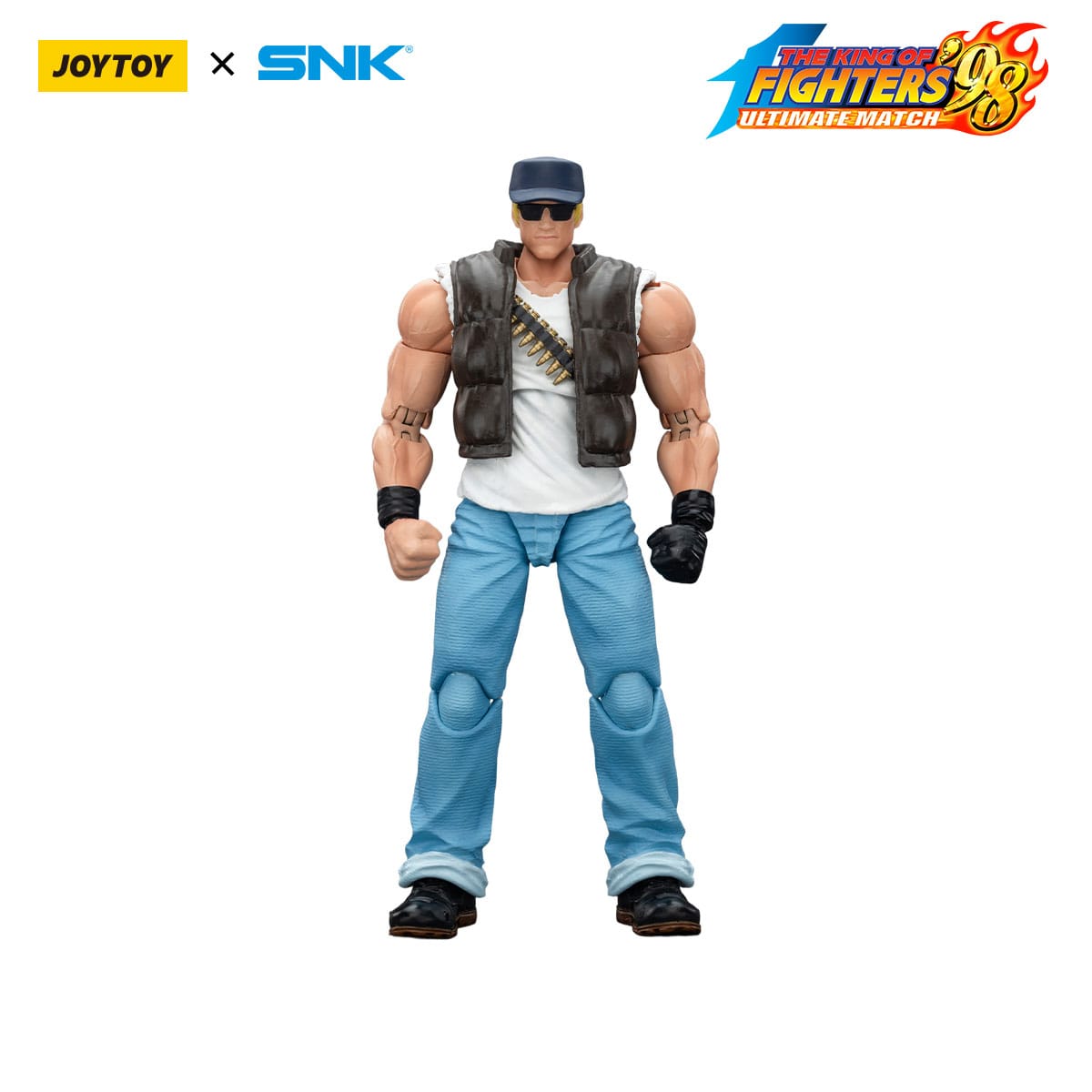 Clark Still King Of Fighters '98 figurine Hero Team 12 cm - Rue Du Retro