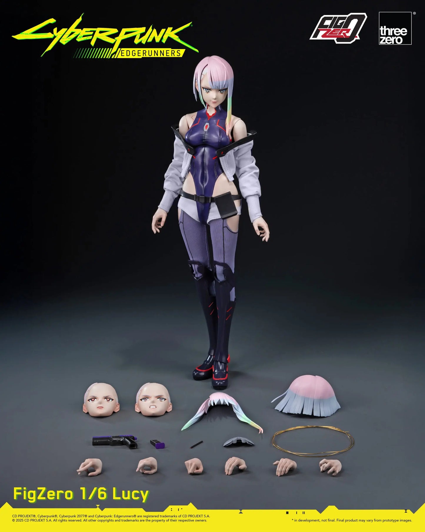 Cyberpunk: Edgerunners figurine FigZero 1/6 Lucy 29 cm - Rue Du Retro