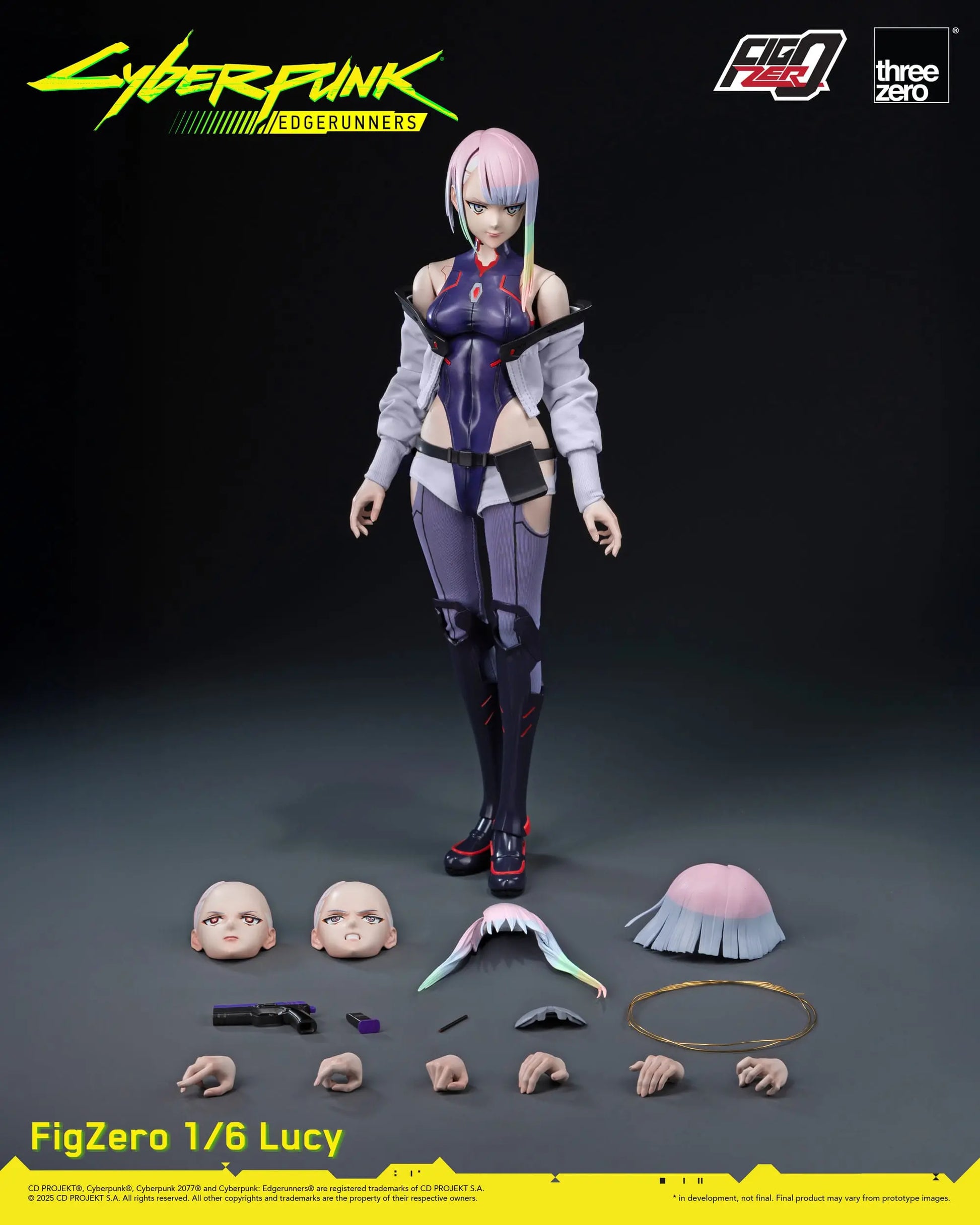 Cyberpunk: Edgerunners figurine FigZero 1/6 Lucy 29 cm - Rue Du Retro